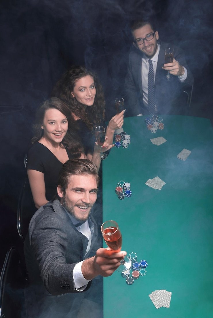Tampilan live dealer Dragon Tiger dengan multi-kamera profesional