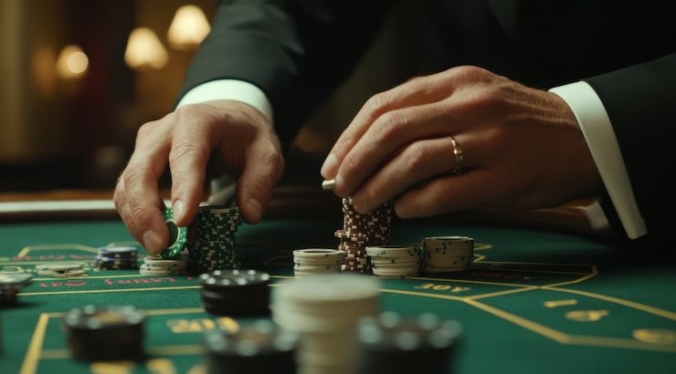 Antarmuka permainan Red Tiger dengan kontrol taruhan yang mudah